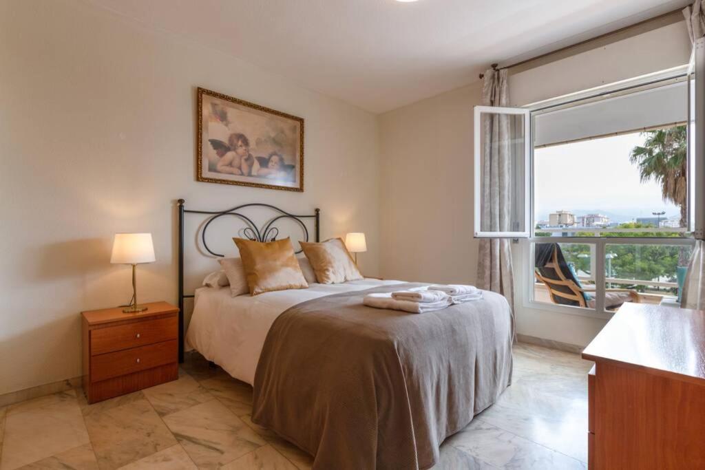 Playa Huelin Apartamento Lägenhet Málaga Exteriör bild